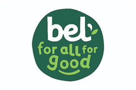 logo Bel for all for good, client des experts hm Tech, systèmes de collage Hotmelt en Normandie, le Grand Ouest et toute la France