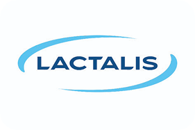 logo Lactalis, client des experts Hm Tech, systèmes de collage Hotmelt en Normandie, le Grand Ouest et toute la France